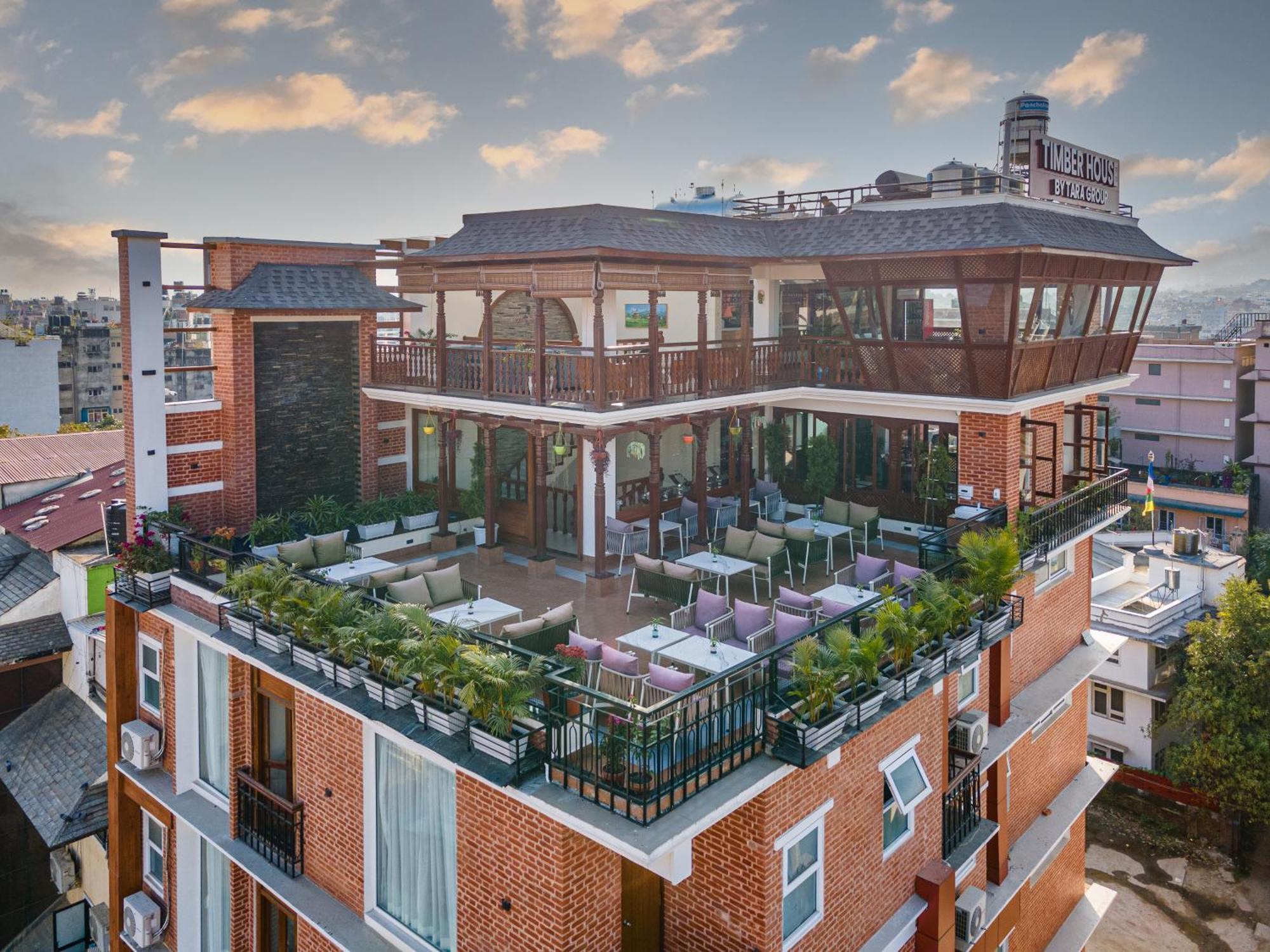 Timber House Hotel Kathmandu Bagian luar foto